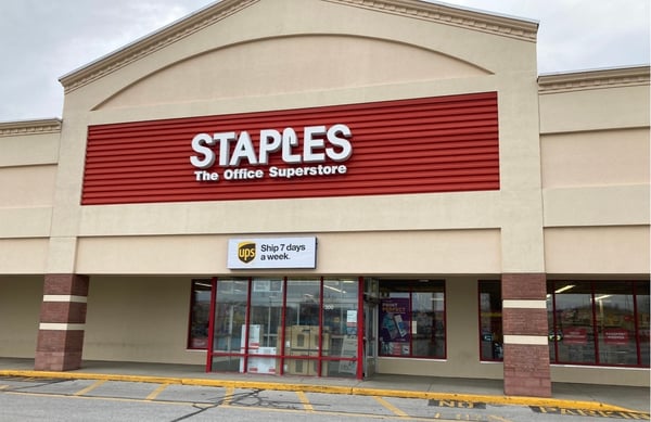 Nearest staples deals store