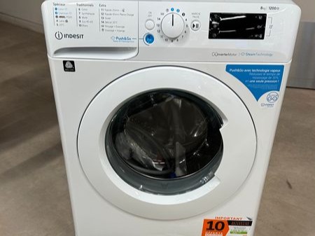 Lave linge hublot Indesit BWE81295XWVFR  Boulanger Vélizy 2