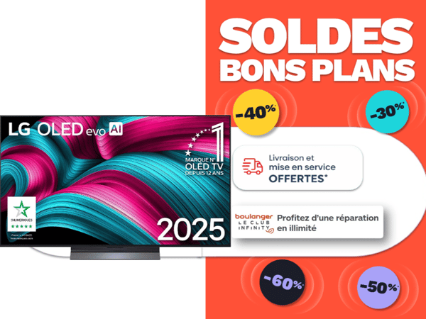 TV OLED LG C5 chez Boulanger Angoulême - Champniers