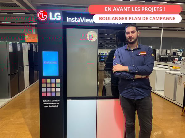 En avant les projets à Boulanger Plan de Campagne !