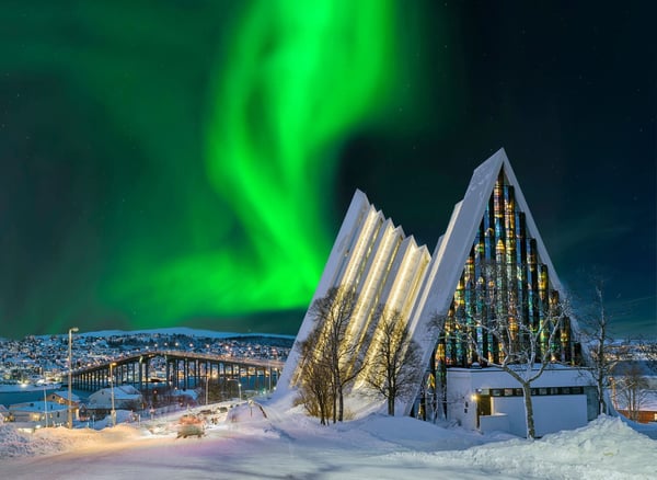 トロムソのオーロラ