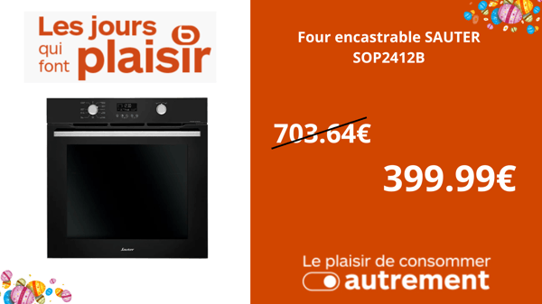 Four encastrable SAUTER SOP2412B