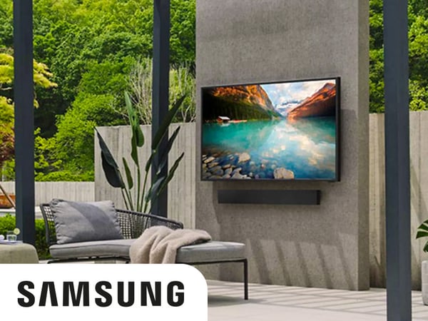 Samsung The Terrace QLED 4K boulanger toulon la garde outdoor