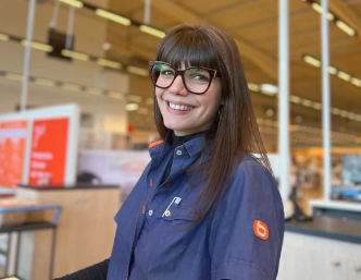 Anne Sophie responsable service client du magasin Boulanger Toulouse Colomiers