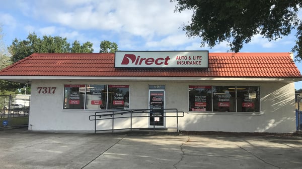 Direct Auto Insurance storefront located at  7317 E Colonial Dr, Orlando