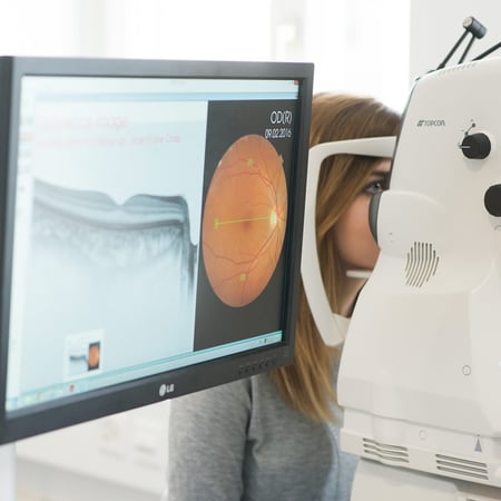 Augenchirurgie am Bahnhof St.Gallen OCT Macula Sprechstunde