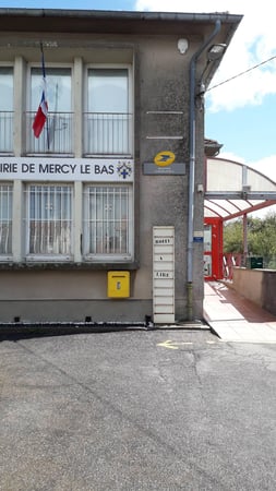 Photo du point La Poste Agence Communale MERCY LE BAS Mairie