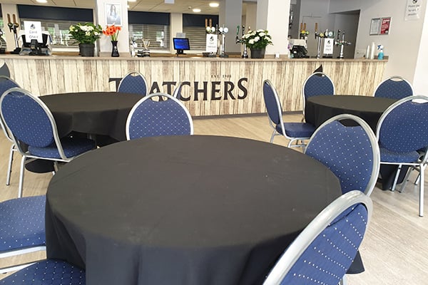 The Silver Package - Bristol Rovers FC, the Thatchers Suite