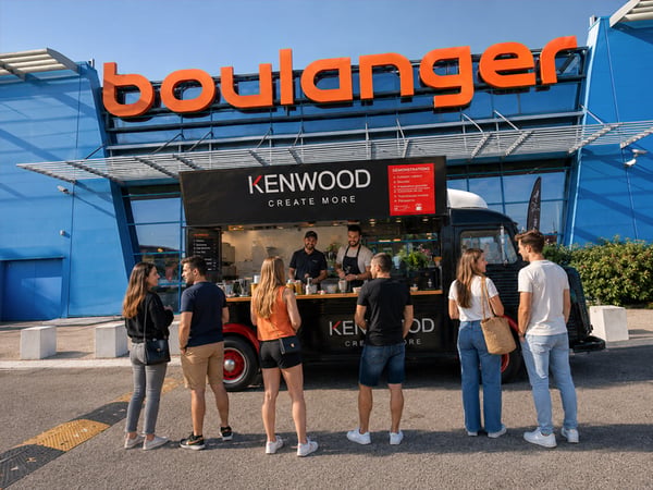 Animation gourmande exceptionnelle chez Boulanger Toulon - La Garde : le Food Truck KENWOOD s’invite du 13 au 18 juillet !