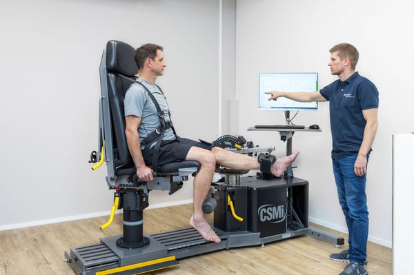 Isokinetik, Kniegelenk, Hüftgelenk, Sprunggelenk, funktionelle Diagn