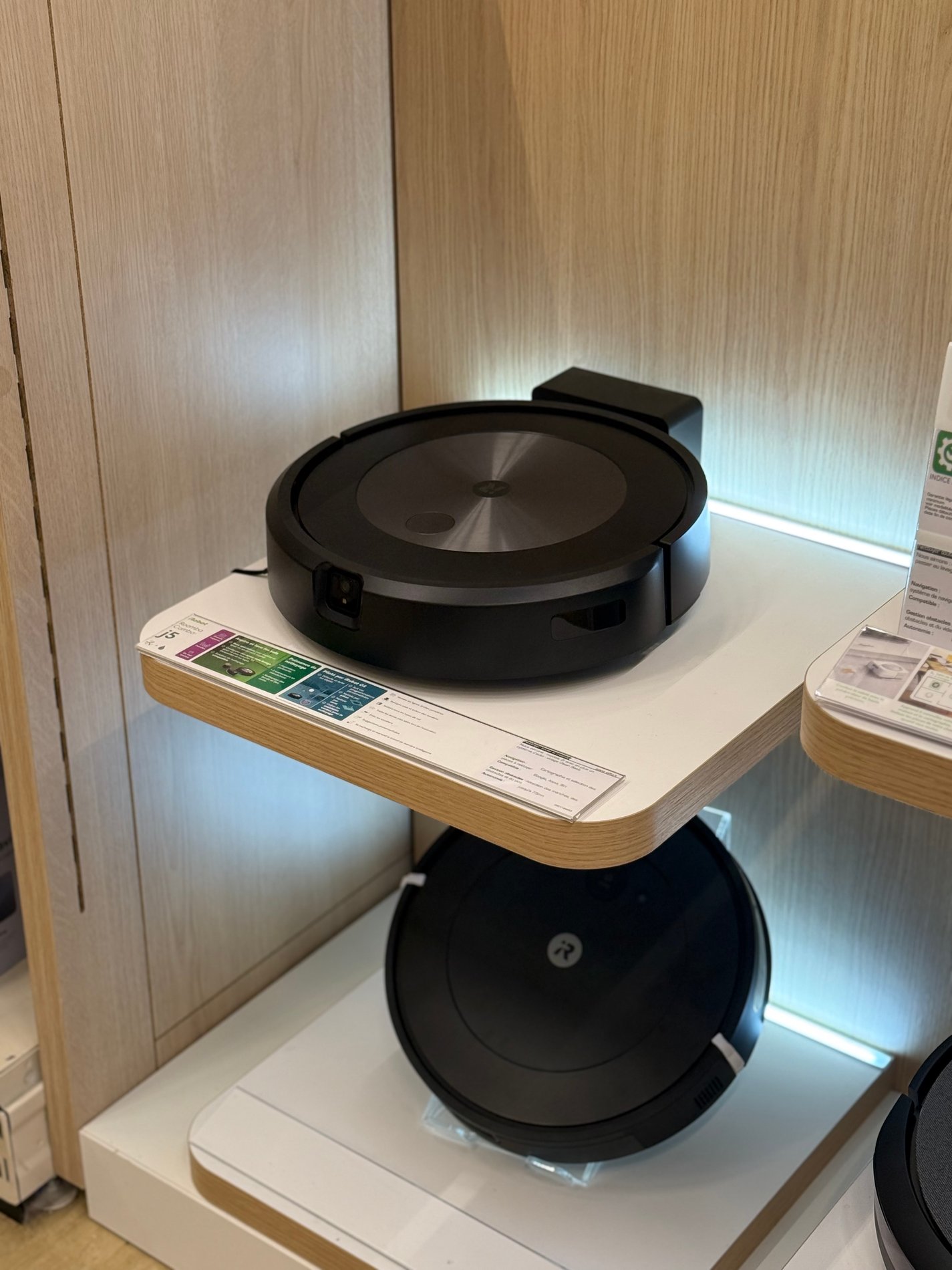 Venez découvrir en magasin les différents modèles de la gamme iRobot !