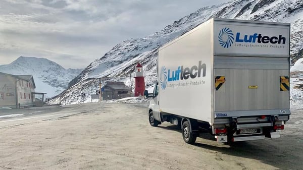 Luftech Schweiz AG – Auslieferung