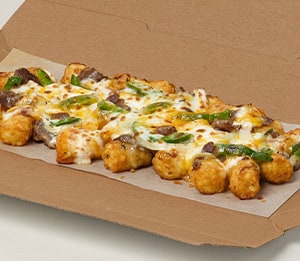 Domino's Philly Cheese Steak Loaded Tots Tots