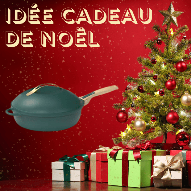 Idée de cadeau Noël : Poêle COOKUT La Fabuleuse 24 cm Canopee