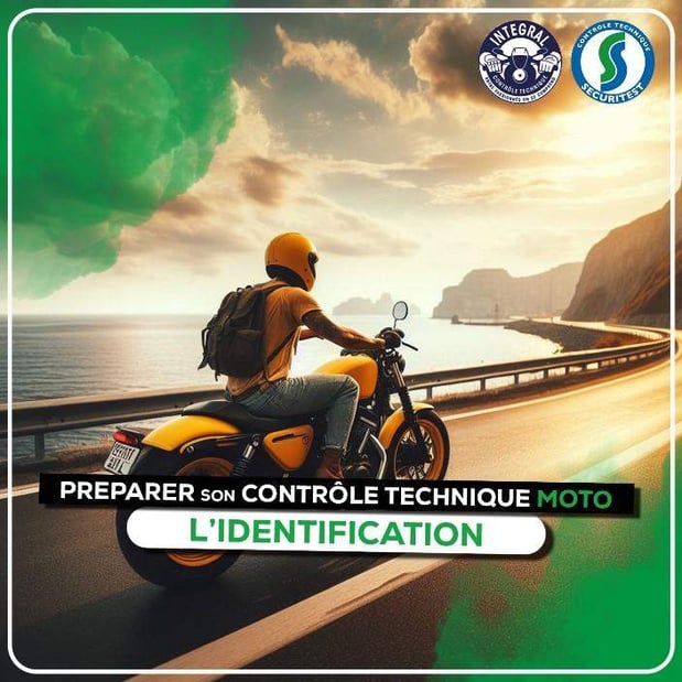 Préparer son contrôle technique moto - L'identification