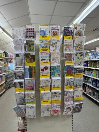 vente de cartes de vœux
