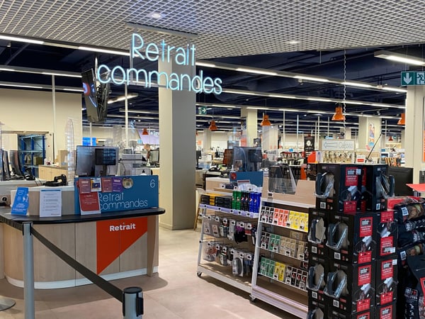Click and Collect Boulanger Vélizy 2