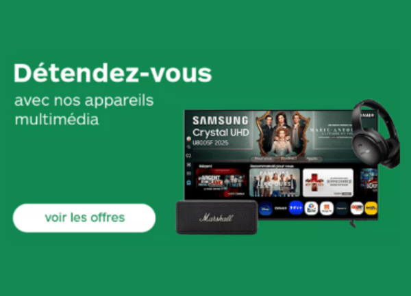 Détendez-vous avec nos appareils multimédia