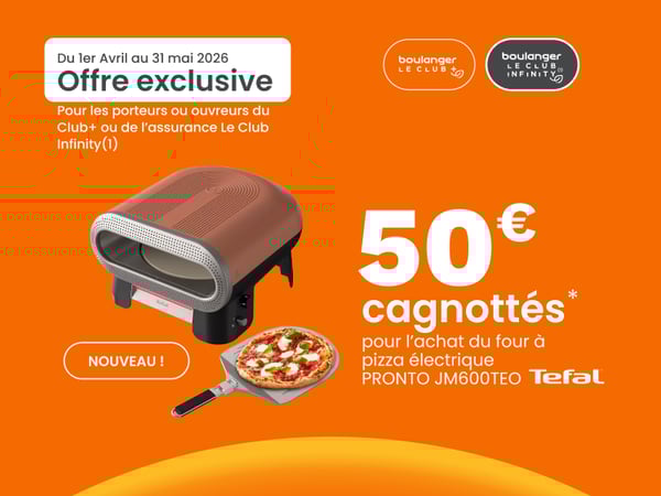Offre de cagnottage Tefal pizza Pronto.