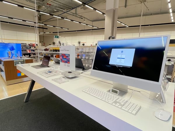 Espace Apple et micro informatique à boulanger nantes atlantis saint herblain