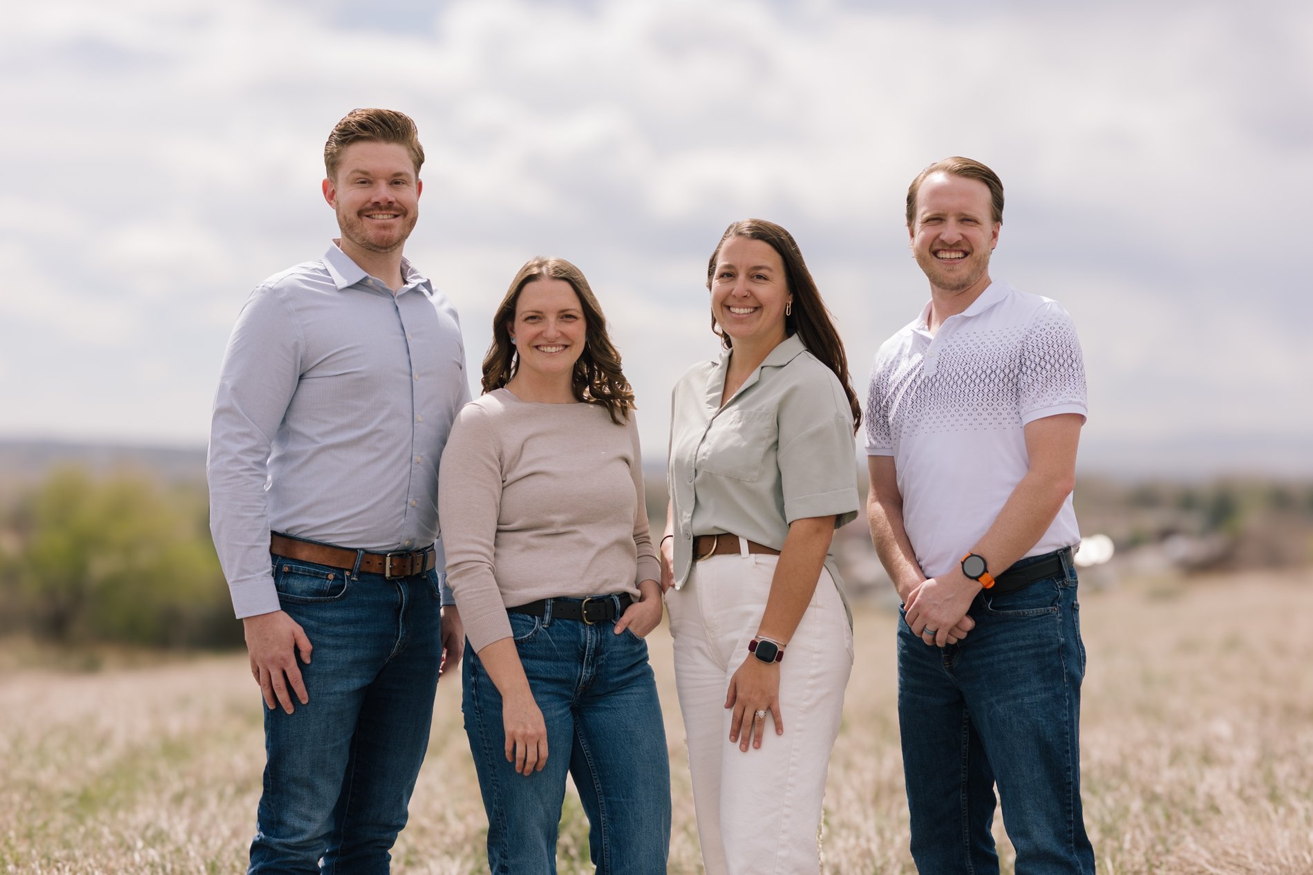 Nick, Cayla, Samantha and Jason -- Our Sales Team