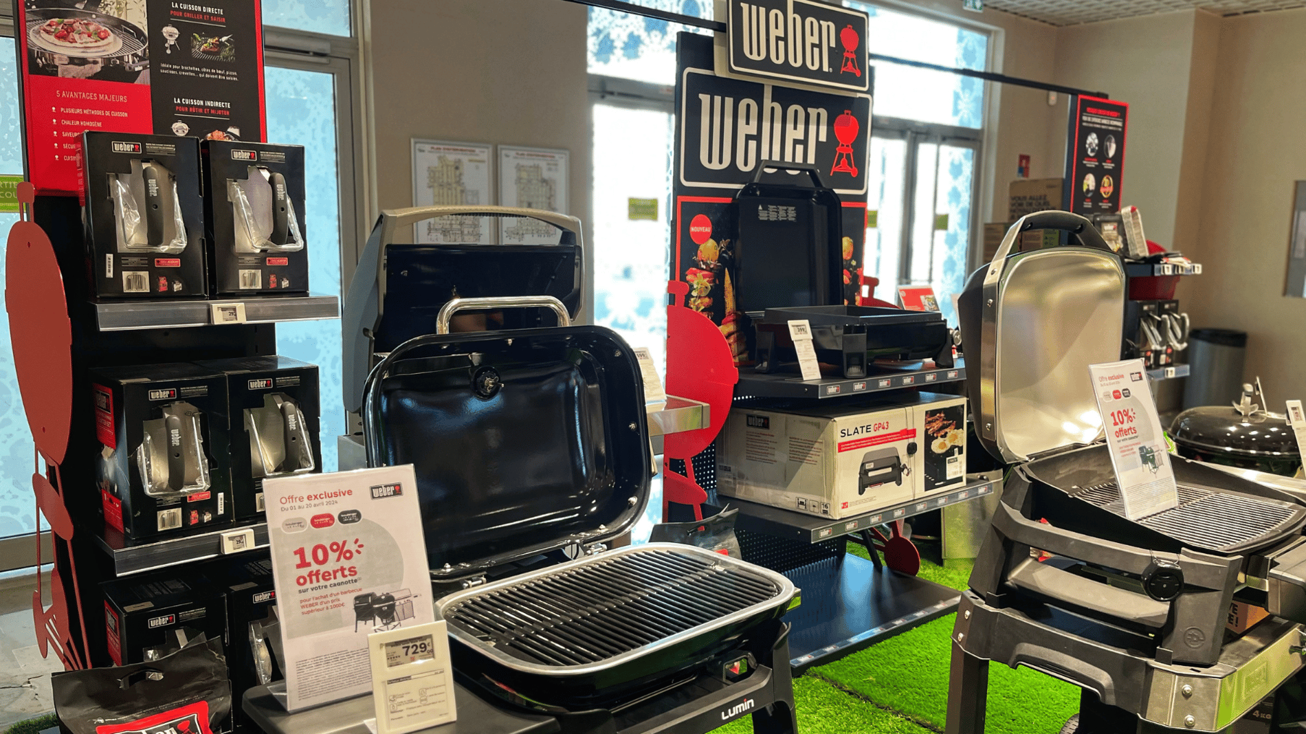 barbecues weber boulanger nice cap 3000