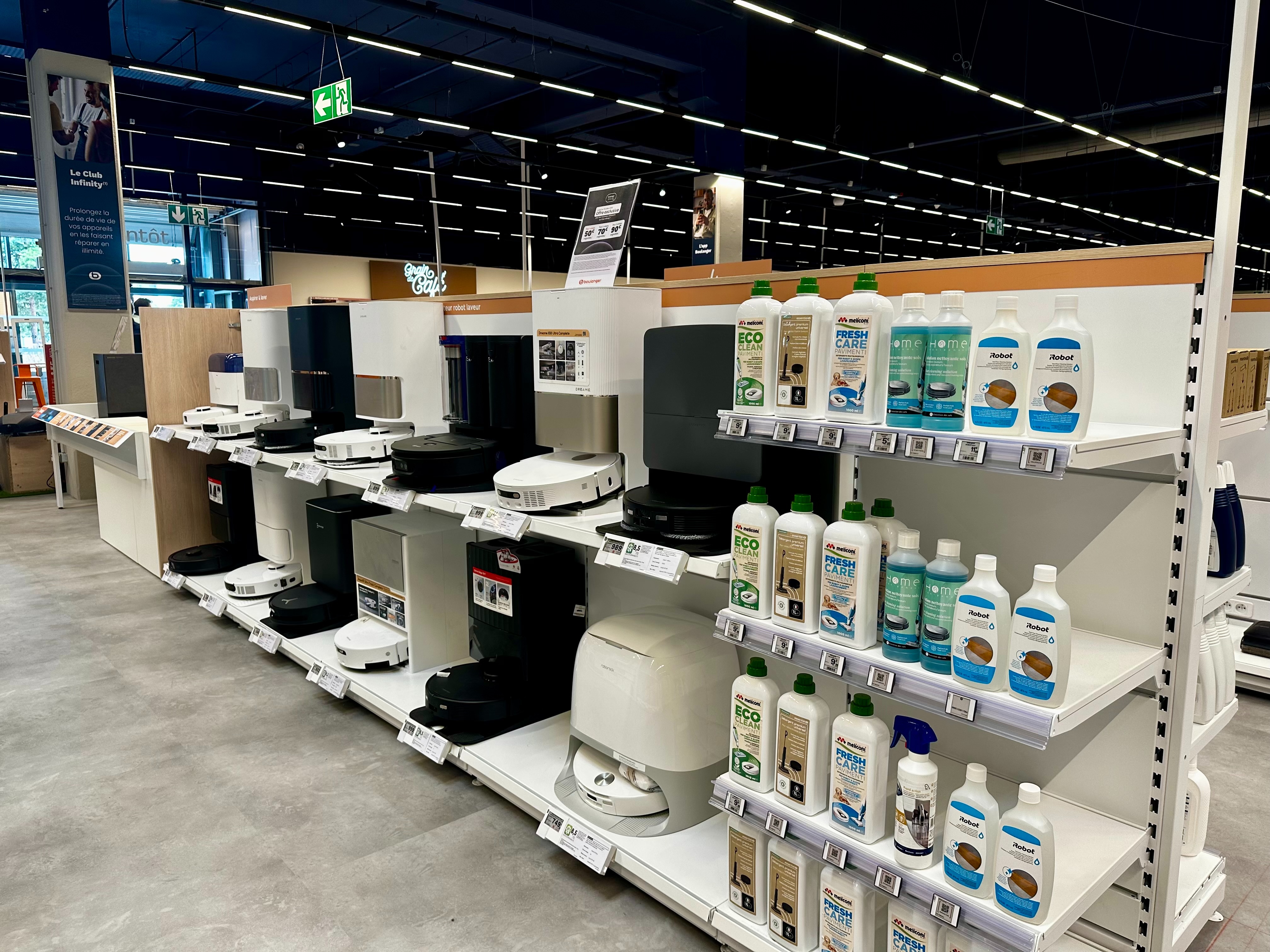 Robot aspirateur dans votre magasin Boulanger sarcelles