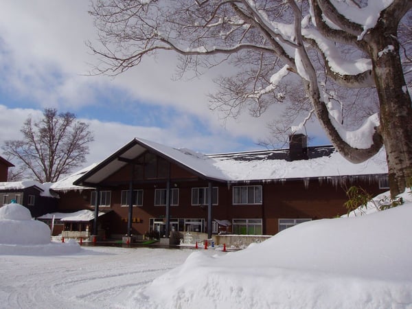 雪見風呂に加え、冬のアクティビティも楽しめる新玉川温泉