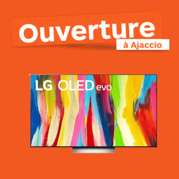 Découvrez la télé LG Qled evo disponible dans votre magasin Boulanger Ajaccio!