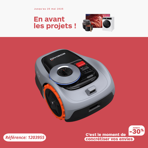 Tondeuse gazon robot NAVIMOW i105E