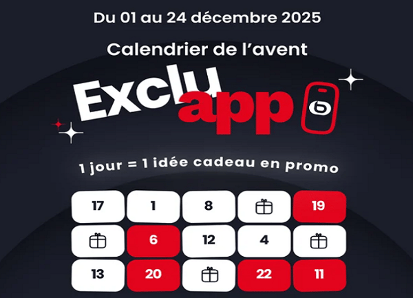 📱🎄 Calendrier de l’Avent sur l’app Boulanger ! ✨