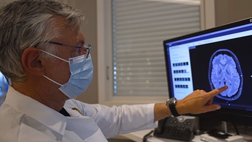 Thomas Hemmen, MD, PhD, vascular neurologist and director of the Stroke Center at UC San Diego Health