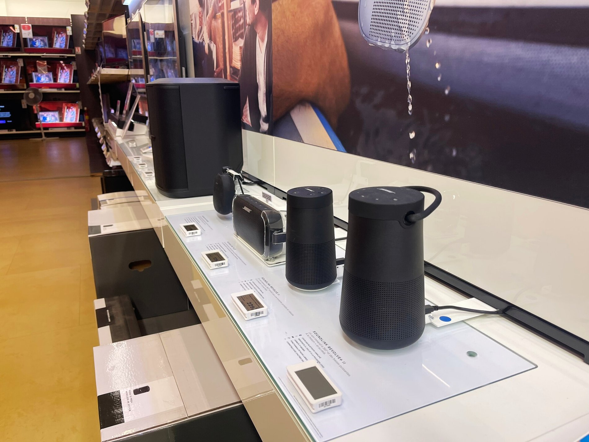 Enceintes connectées Bose chez Boulanger Dijon Toison d'Or
