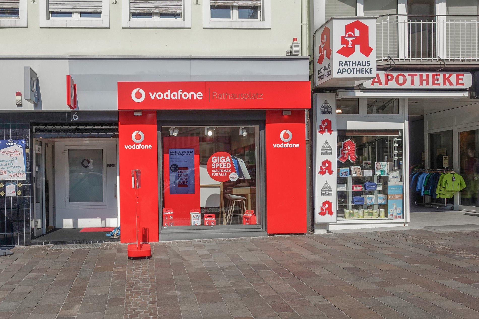 Vodafone-Shop in Paderborn, Rathausplatz 6