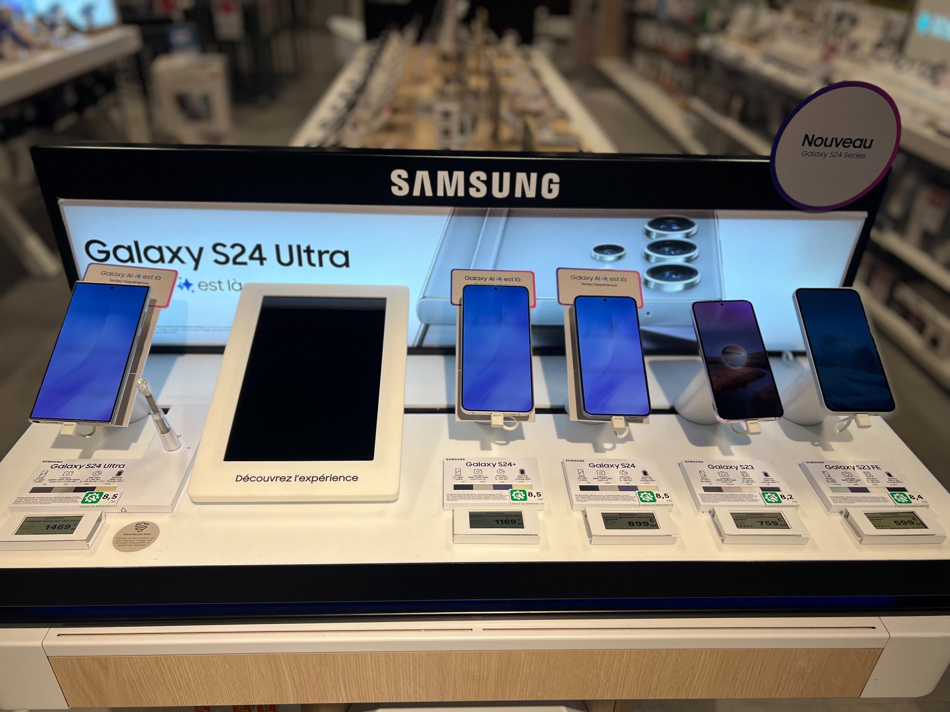 Samsung galaxy S24  S24+ S24 Ultra Boulanger Bordeaux - Mérignac