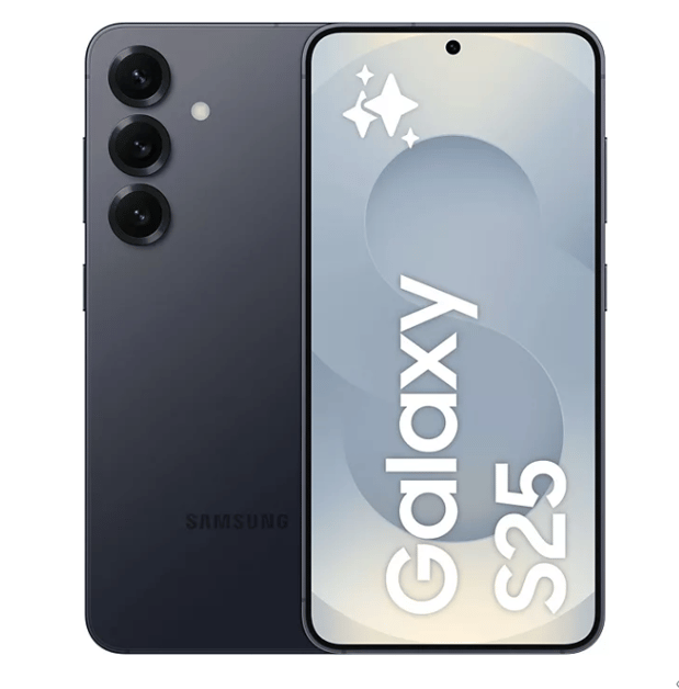 Smartphone SAMSUNG Pack S25 128Go Noir Absolu+Verre trempe