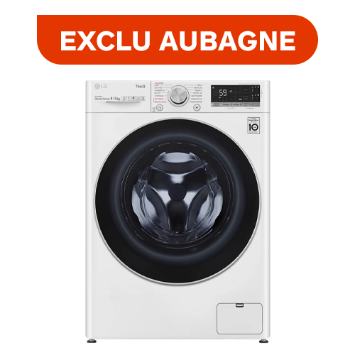 Lave linge séchant hublot Lg F964V41WRSA AUTODOSE - magasin Boulanger Aubagne