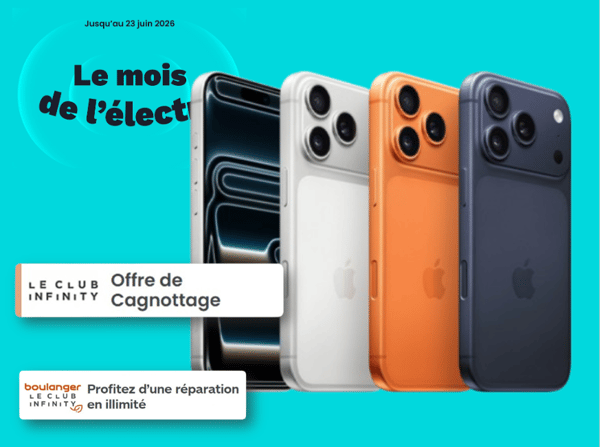 Envie du nouvel iPhone 17 Pro à Niort ? Découvrez l'iPhone 17 Pro à Boulanger Niort avec Applecare+
