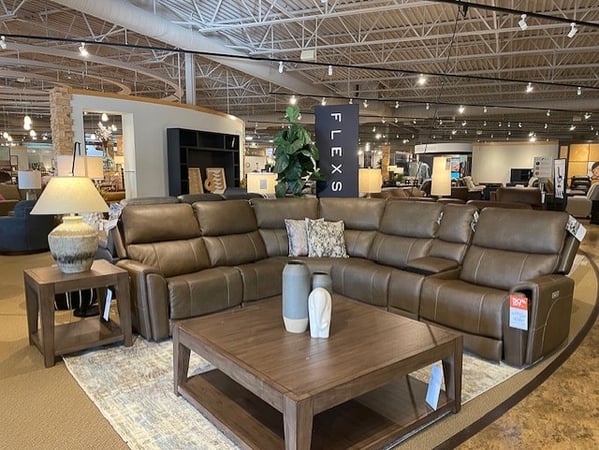 Des Moines Ankeny Slumberland Furniture sectional