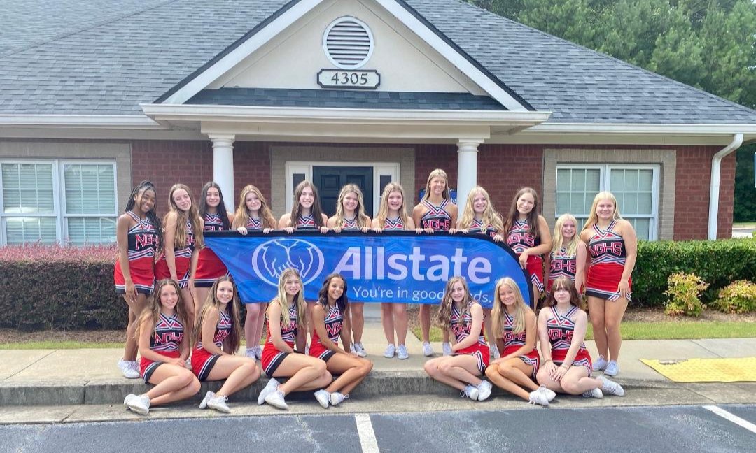 NGHS cheer sponsor