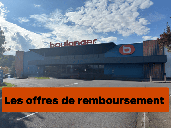 Les offres de remboursement chez Boulanger Thionville - Terville