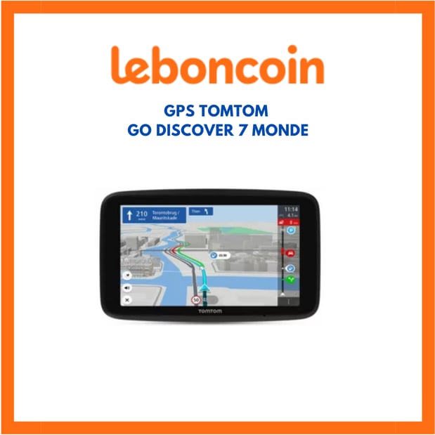 GPS TOMTOM Go Discover 7 Monde présent sur Leboncoin