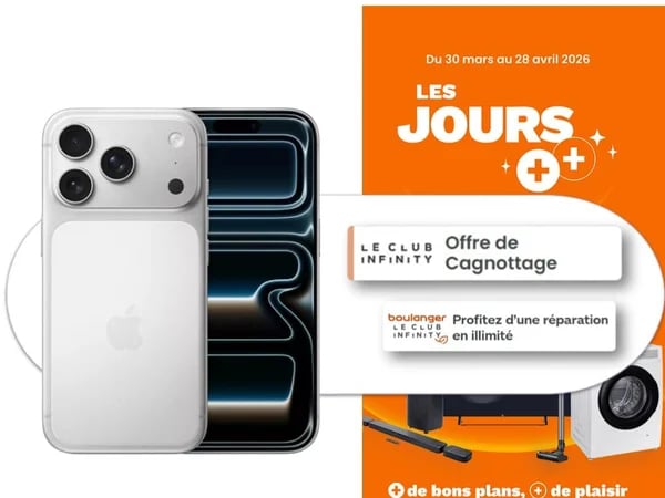 le dernier Iphone 17 pro disponible dans votre boulanger chambery