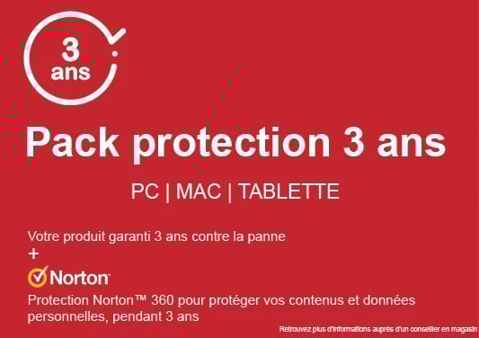 Pack Protection 3 ans PC / MAC / Tablette