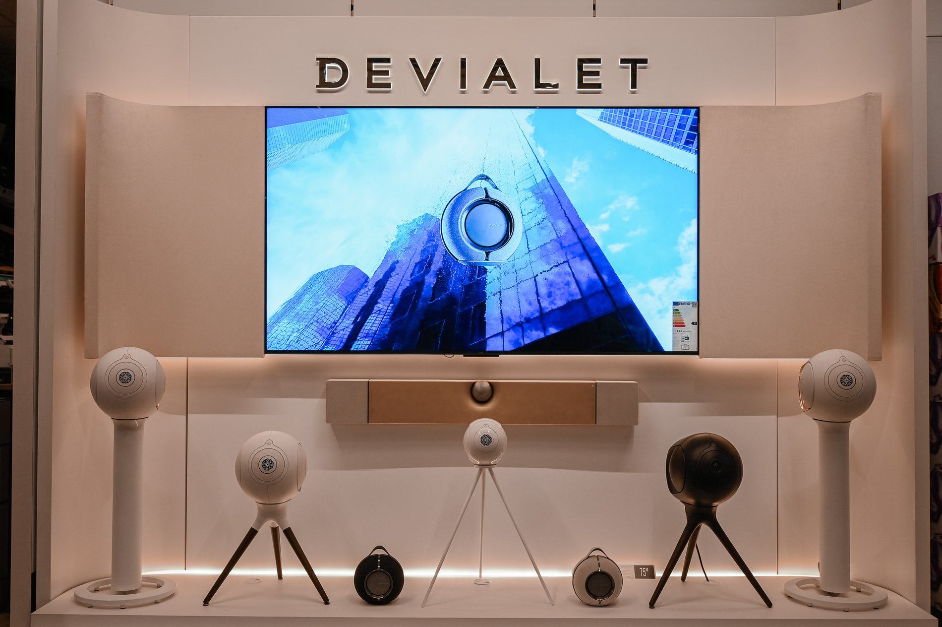 Devialet Phantom, Devialet Phantom 2 et barre de son Dione chez Boulanger Toulon La Garde