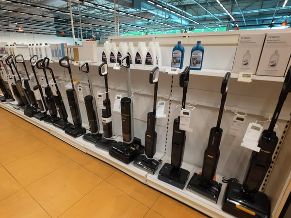Espace balai laveur dans votre magasin  Boulanger Poitiers - Chasseneuil Du Poitou