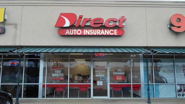 Direct Auto Insurance storefront located at  1620 Highway 15 N, Laurel