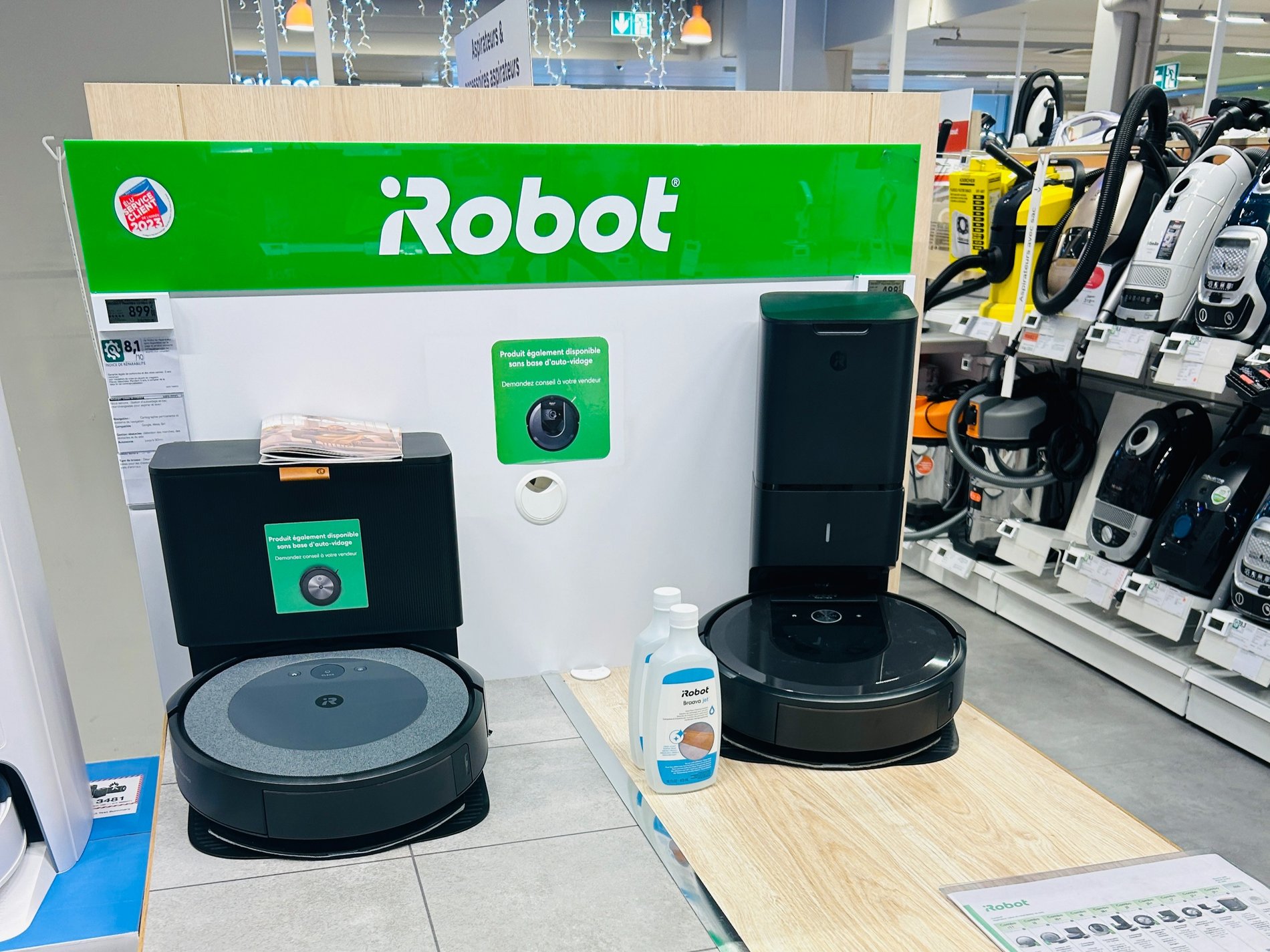 Aspirateurs/laveurs  Irobot Boulanger saint martin d'hères