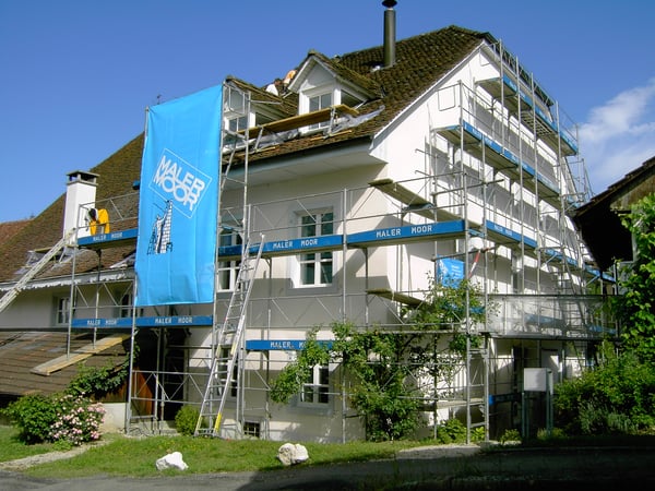 Fassadenrenovation mit Gerüstbau