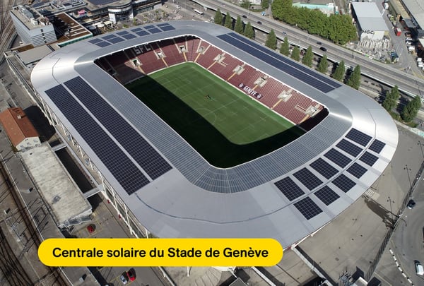 Centrale solaire du Stade de Genève